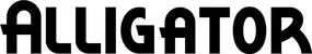 Produktbeispiel Schriftzug - Alligator