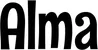 Produktbeispiel Schriftzug - Alma
