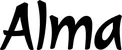 Produktbeispiel Schriftzug - Alma