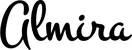 Produktbeispiel Schriftzug - Almira