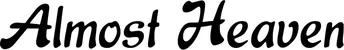 Produktbeispiel Schriftzug - Almost Heaven