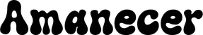Produktbeispiel Schriftzug - Amanecer