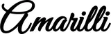 Produktbeispiel Schriftzug - Amarilli