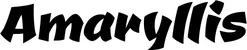 Produktbeispiel Schriftzug - Amaryllis