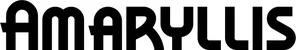 Produktbeispiel Schriftzug - Amaryllis