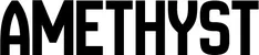 Produktbeispiel Schriftzug - Amethyst