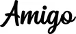 Produktbeispiel Schriftzug - Amigo