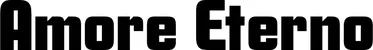 Produktbeispiel Schriftzug - Amore Eterno