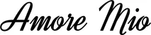 Produktbeispiel Schriftzug - Amore Mio