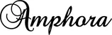 Produktbeispiel Schriftzug - Amphora