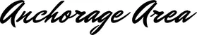 Produktbeispiel Schriftzug - Anchorage Area