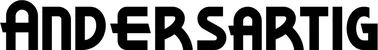 Produktbeispiel Schriftzug - Andersartig