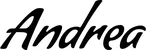 Produktbeispiel Schriftzug - Andrea
