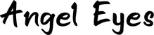Produktbeispiel Schriftzug - Angel Eyes