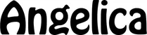 Produktbeispiel Schriftzug - Angelica