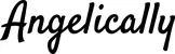 Produktbeispiel Schriftzug - Angelically