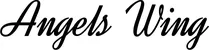 Produktbeispiel Schriftzug - Angels Wing