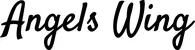 Produktbeispiel Schriftzug - Angels Wing