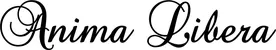 Produktbeispiel Schriftzug - Anima Libera