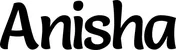 Produktbeispiel Schriftzug - Anisha