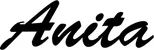 Produktbeispiel Schriftzug - Anita