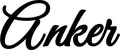 Produktbeispiel Schriftzug - Anker