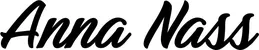 Produktbeispiel Schriftzug - Anna Nass