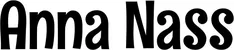 Produktbeispiel Schriftzug - Anna Nass