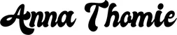 Produktbeispiel Schriftzug - Anna Thomie