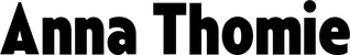 Produktbeispiel Schriftzug - Anna Thomie