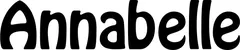 Produktbeispiel Schriftzug - Annabelle