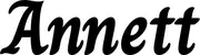 Produktbeispiel Schriftzug - Annett