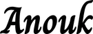 Produktbeispiel Schriftzug - Anouk