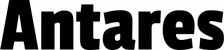 Produktbeispiel Schriftzug - Antares