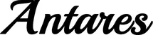 Produktbeispiel Schriftzug - Antares