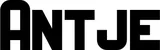 Produktbeispiel Schriftzug - Antje