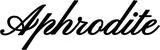 Produktbeispiel Schriftzug - Aphrodite