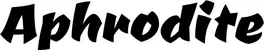 Produktbeispiel Schriftzug - Aphrodite