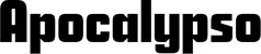 Produktbeispiel Schriftzug - Apocalypso