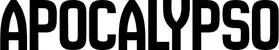 Produktbeispiel Schriftzug - Apocalypso