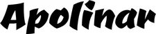 Produktbeispiel Schriftzug - Apolinar