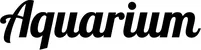 Produktbeispiel Schriftzug - Aquarium