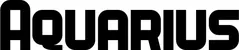 Produktbeispiel Schriftzug - Aquarius