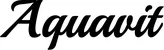 Produktbeispiel Schriftzug - Aquavit