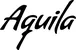 Produktbeispiel Schriftzug - Aquila