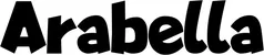 Produktbeispiel Schriftzug - Arabella