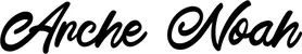 Produktbeispiel Schriftzug - Arche Noah