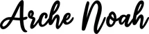 Produktbeispiel Schriftzug - Arche Noah