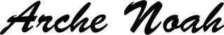 Produktbeispiel Schriftzug - Arche Noah
