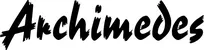 Produktbeispiel Schriftzug - Archimedes